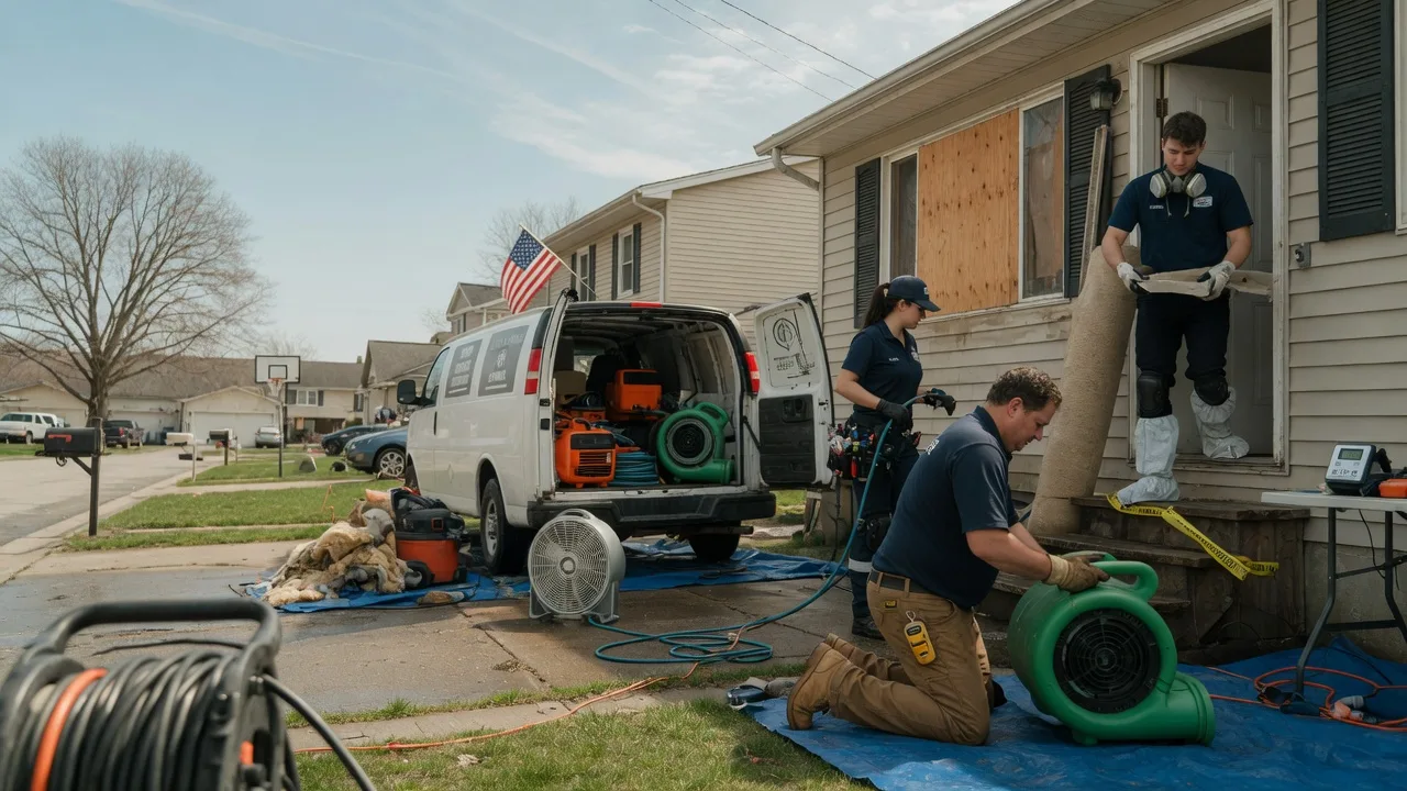 Water Damage Restoration in Henry, IL near me